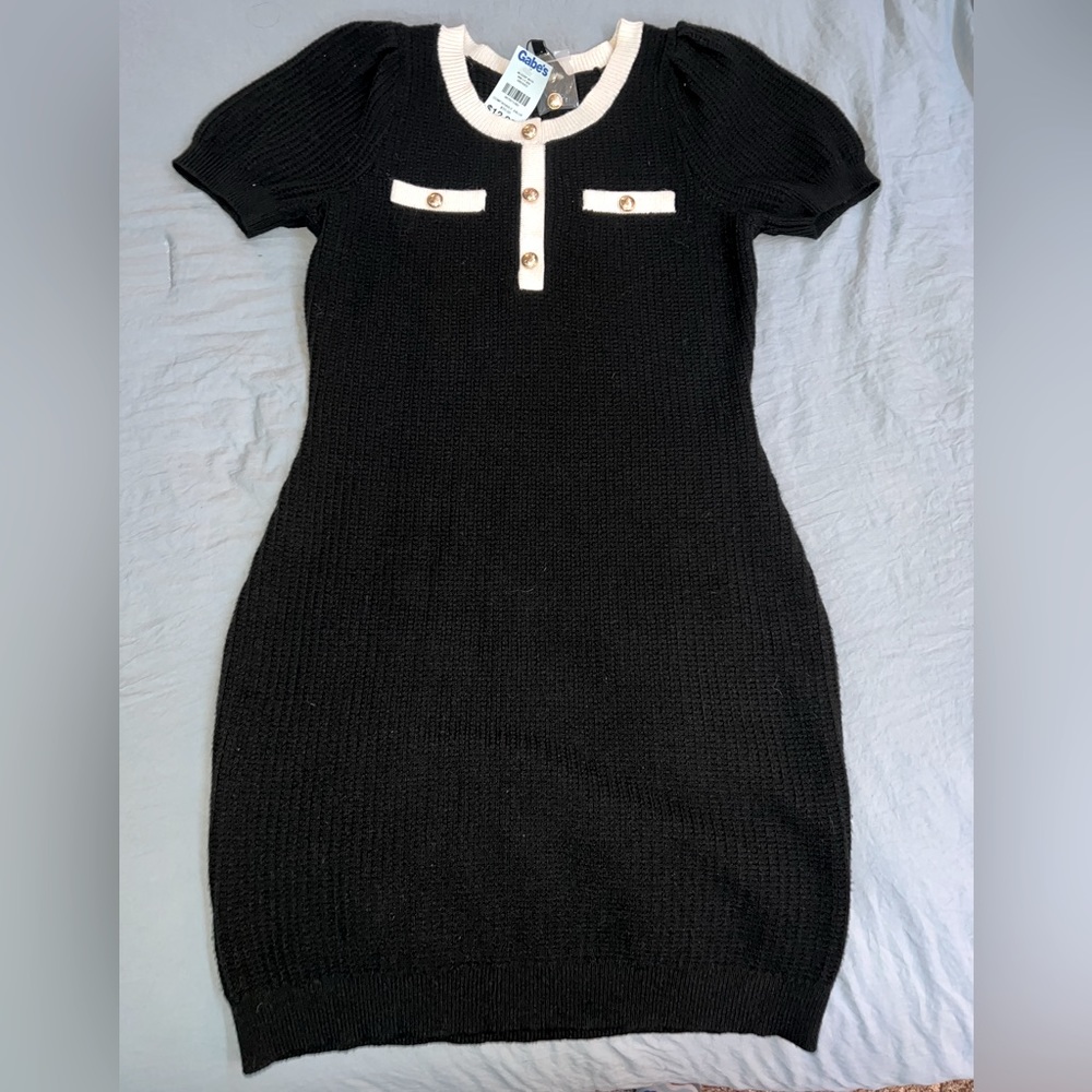 Express black sweater dress (Size S)